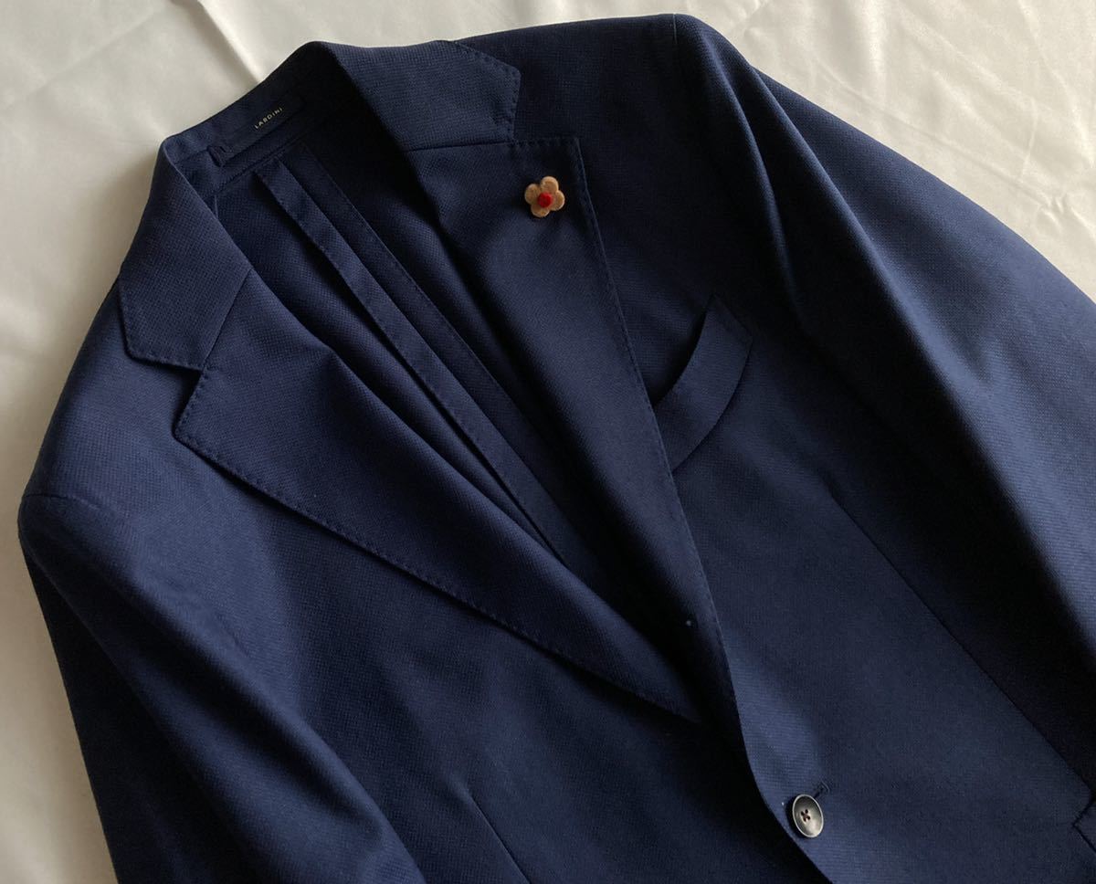 LARDINI ラルディーニ 46 テーラードジャケット ネイビー系