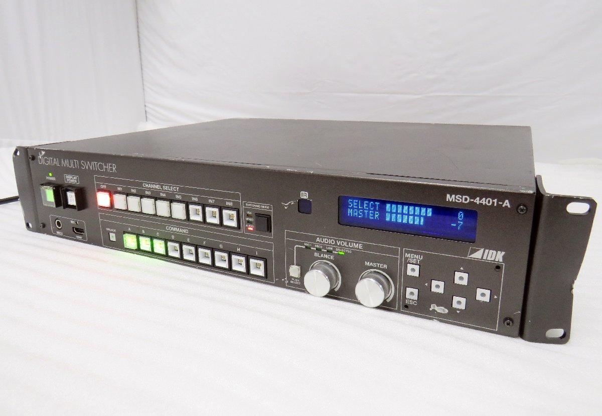 Yahoo!オークション - 140 IDK デジタルマルチスイッチャ MSD Yahoo!オークション - 140 IDK デジタルマルチスイッチャ MSD