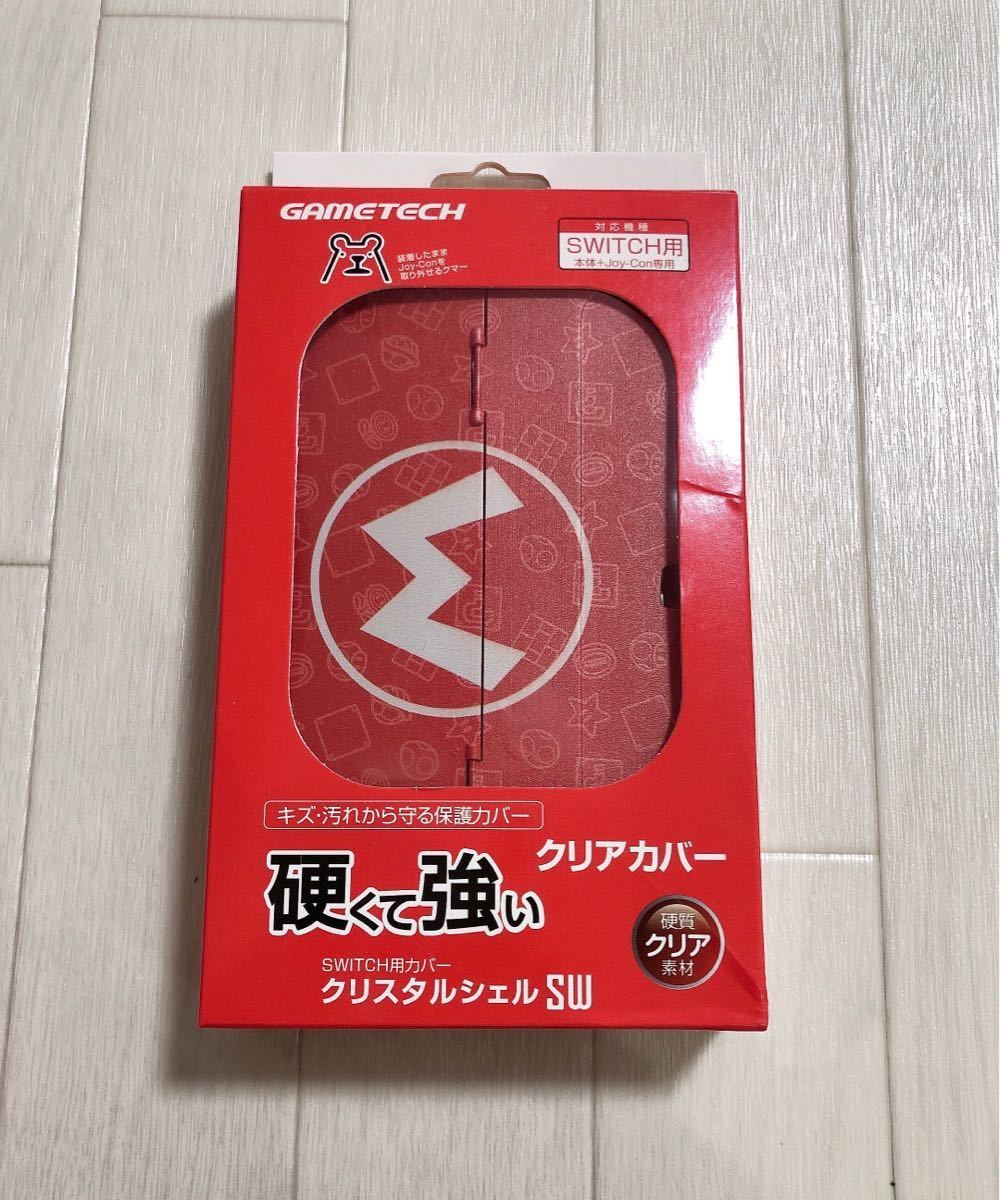 Nintendo Switch 任天堂スイッチ ケース マリオ M マーク 有機ELモデル 新型Switch Switch oled ニンテンドースイッチ