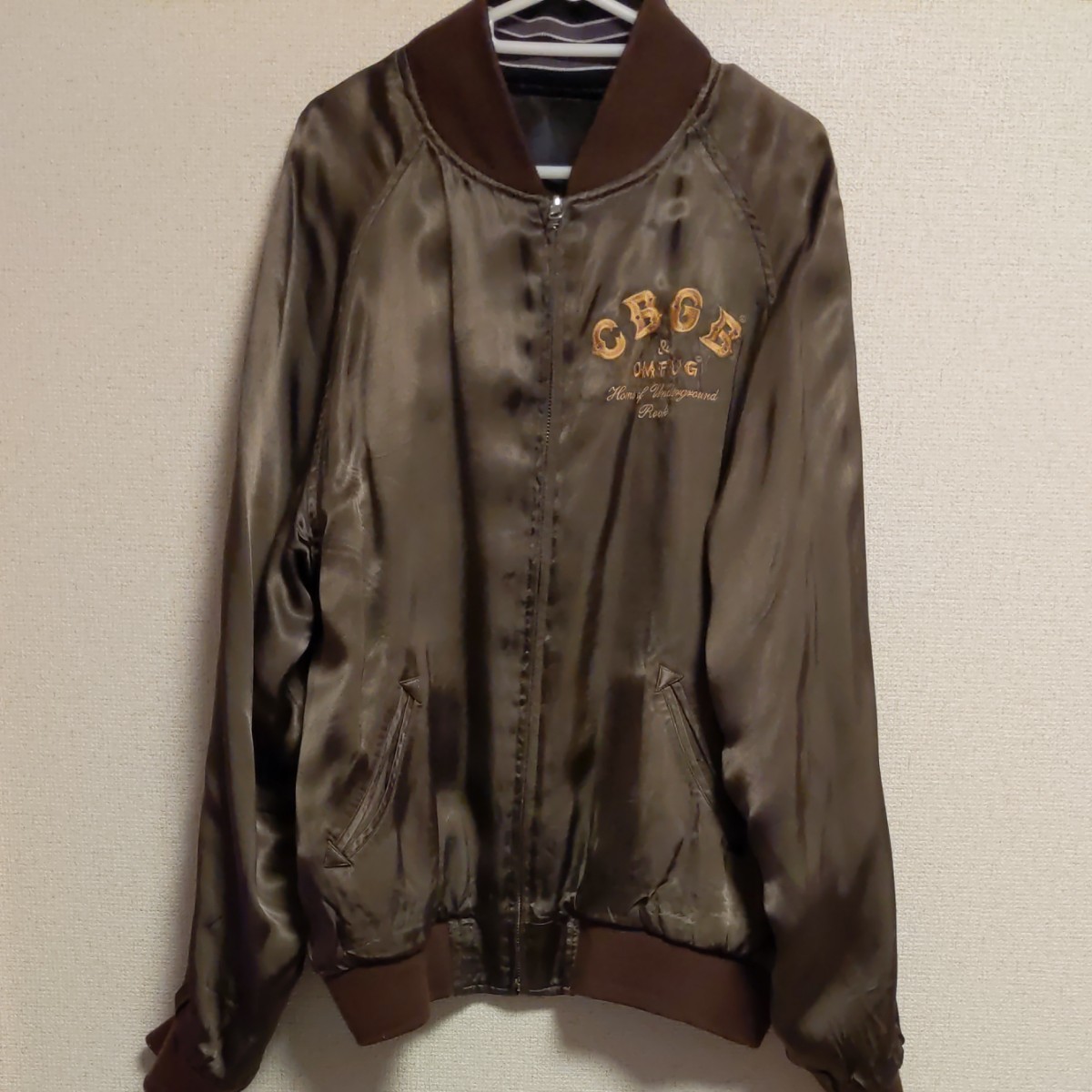開店祝い CBGB スカジャン ジャンパー ジャケット Mサイズ パンク tdh