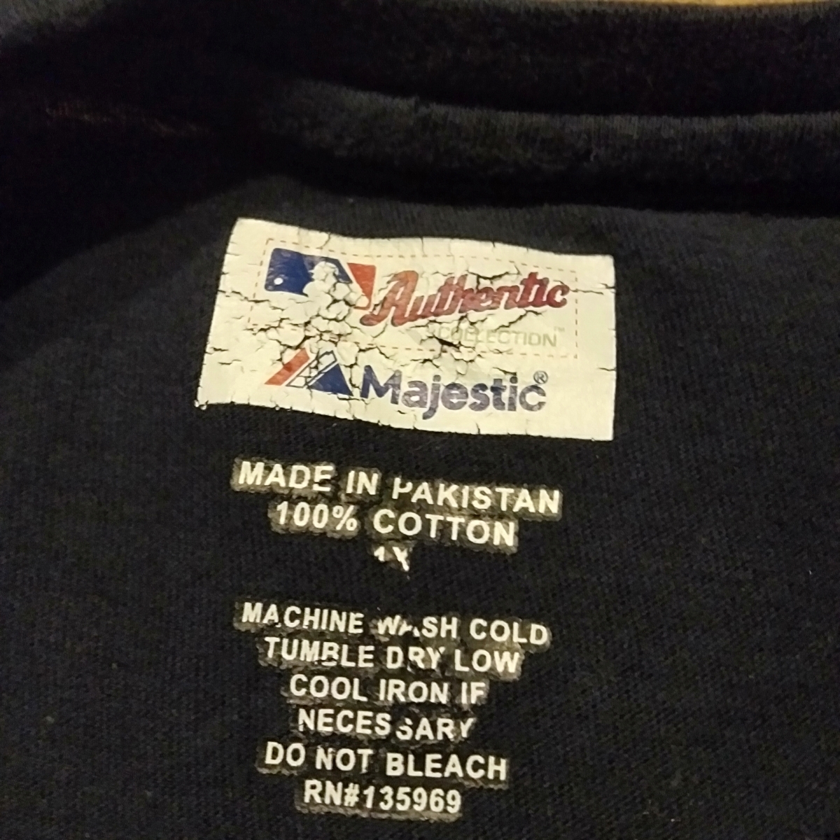 USA古着卸 XLサイズ MAJESTIC MLB マジェスティック メジャー プリント Tシャツ_画像4