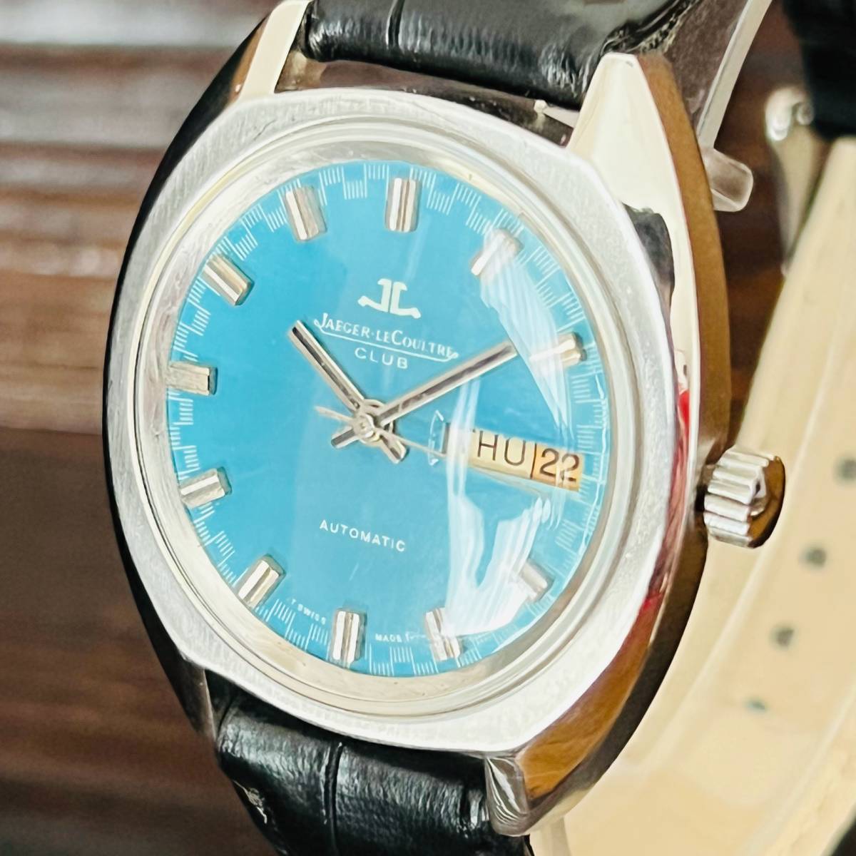 ☆動作良好 ジャガールクルト クラブ JAEGER LECOULTRE CLUB ☆動作良好 ジャガールクルト クラブ JAEGER LECOULTRE CLUB