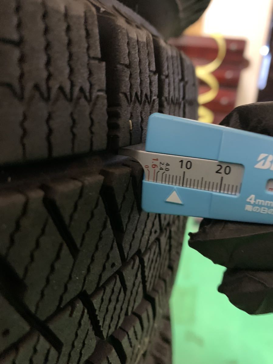 中古 195/65R15 ブリヂストン VRX2 トヨタ 純正 60系 VOXY ノア 15×6J +50 5H PCD114.3 リム径 60mm 鉄 スチール ホイール 4本セット_画像10