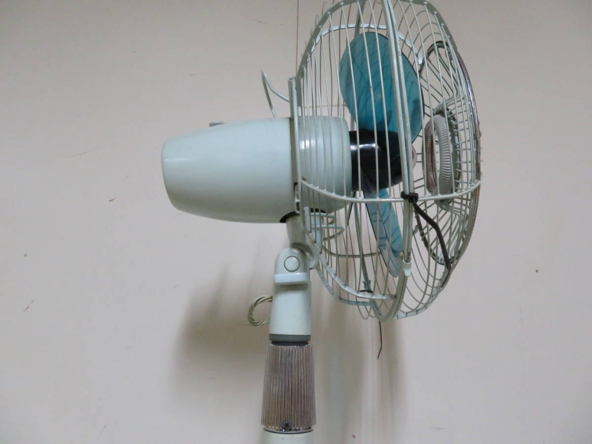 NATIONAL ナショナル ELECTRIC FAN 25HD 扇風機 3枚羽根 25cm アンティーク 昭和レトロ _画像6