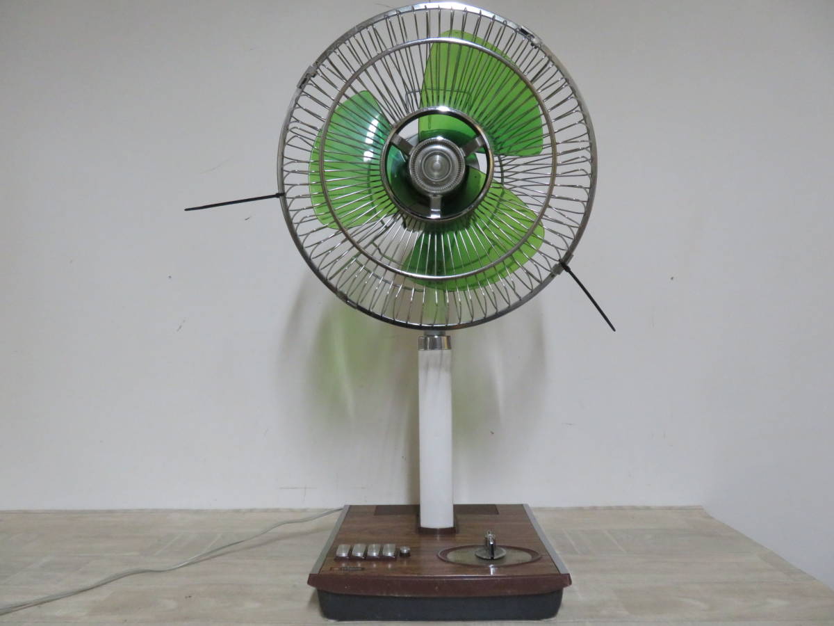 HITACHI 日立 扇風機 H-671 昭和レトロ 当時物 30cm _画像1