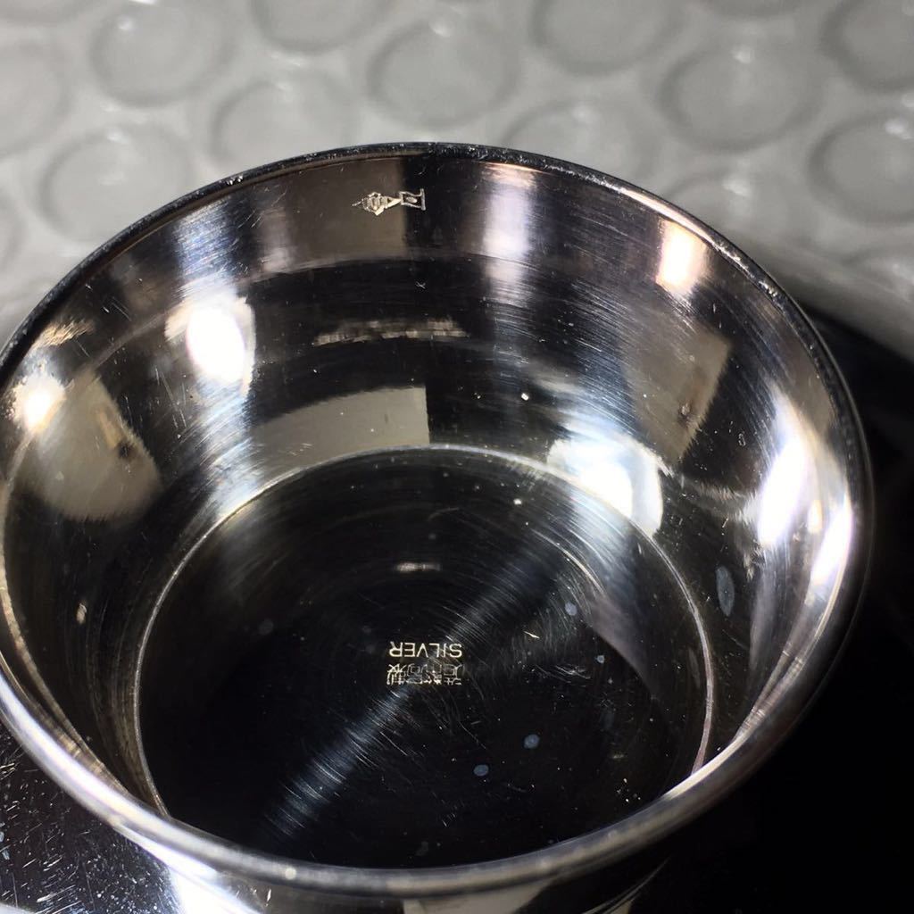 銀盃 2個まとめて 重さ約112g 検索) SILVER/1000/造幣局製/純銀 刻印