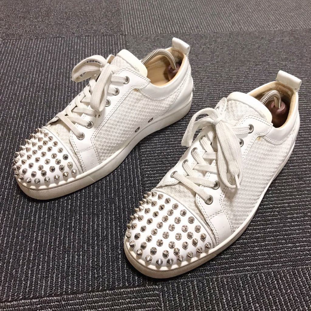【ルブタン】本物 Louboutin 靴 26cm 白系 - ヤフオク!
