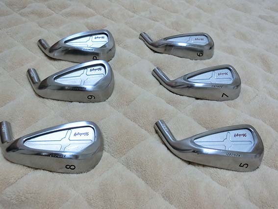 マスダゴルフ Masdagolf CB-01 FORGED 5I~PW ヘッドのみ 6個セット