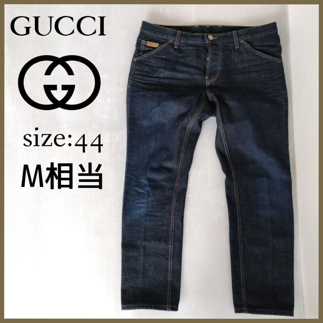 極美品！ほぼ未使用 GUCCI グッチ デニムパンツ Ｇパン シェリーライン