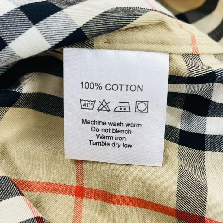 新品未使用 BURBERRY LONDONバーバリー 長袖シャツ M チェック