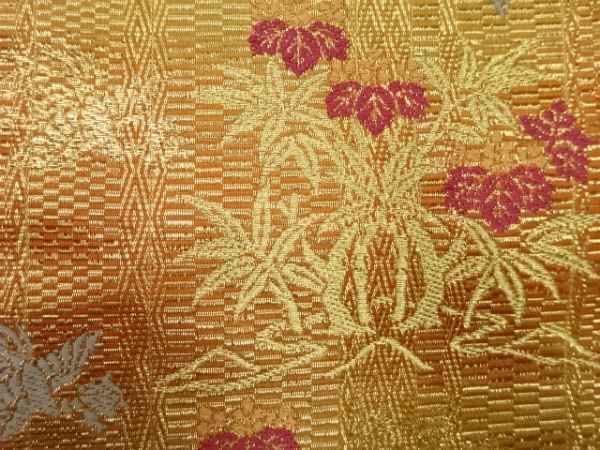 安い爆買い ヤフオク! - 5282764 未使用品 桐竹鳳凰模様織出し袋帯(未仕... 在庫超歓迎