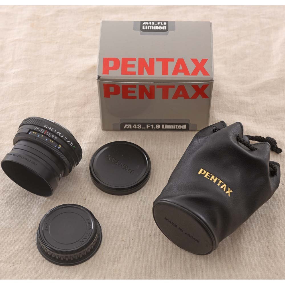 PENTAX　ペンタックス　カメラレンズ　SMC FA 43mm F1.9 リミテッド　中古良品