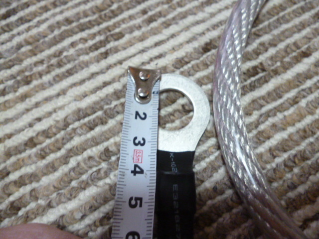  earthing cable unused goods 1m( very thick )