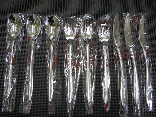 LUCKY WOOD/ Lucky wood *tina-(3 customer for ) 9 pcs set *18-10 stainless steel * unused storage goods 