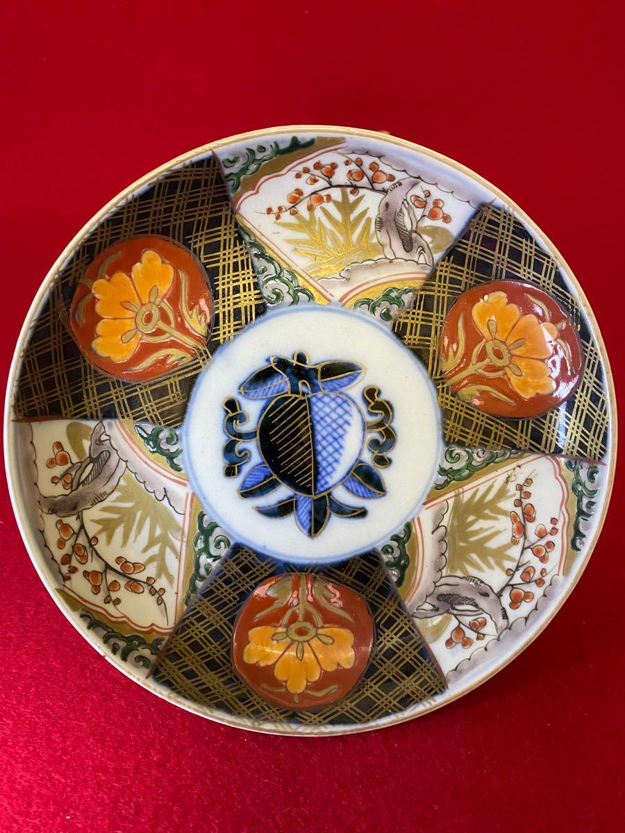 古伊万里 見込みに桃 縁起物 金彩 色絵 | www.schmetterlinghaus.at
