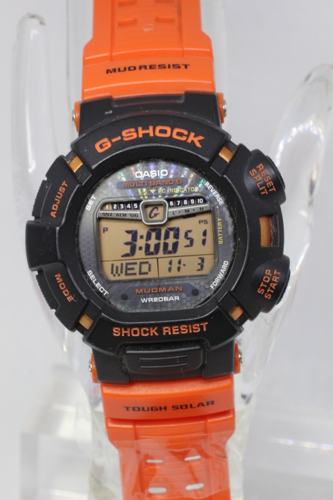 CASIO】G-SHOCK MUDMAN GW-9010R-4JF ラリー仕様RSモデル 中古品時計