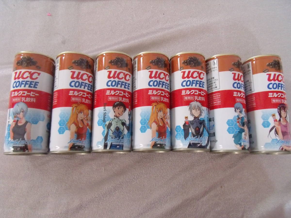 エヴァンゲリオン　UCC 缶コーヒー　空き缶セット_画像1