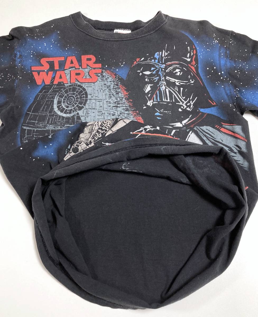 90s Звездные войны IN ADVANCE футболка с длинным рукавом XL USA производства STAR WARS long T Vintage фильм 