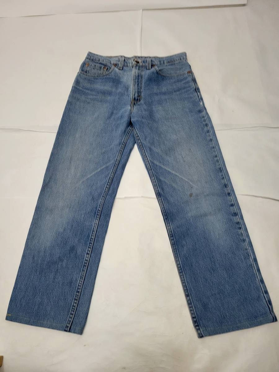 90s 96年 USA製 Levi's 510 w31 90年代 アメリカ製 ビンテージジーンズ アメリカ古着 501_画像1