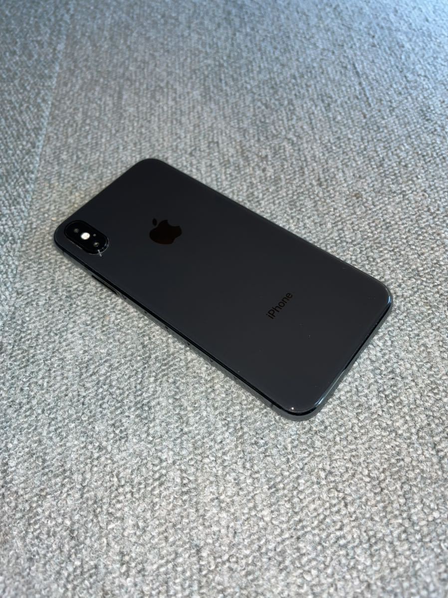 美品 Apple iPhone X スペースグレイ 100% A1902 ネットワーク◎ SIM