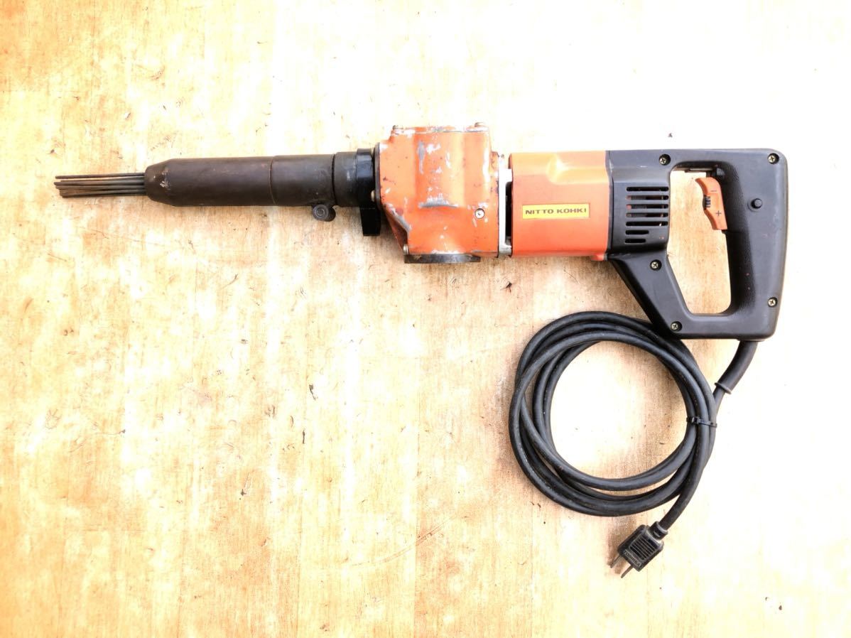 動作確認済 日東工器 ジェットタガネ NITTO KOHKI EJC-32A 電動