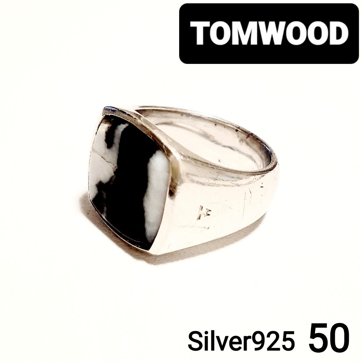 入手困難 Tom wood トムウッド リング オニキス 指輪 50 econet.bi