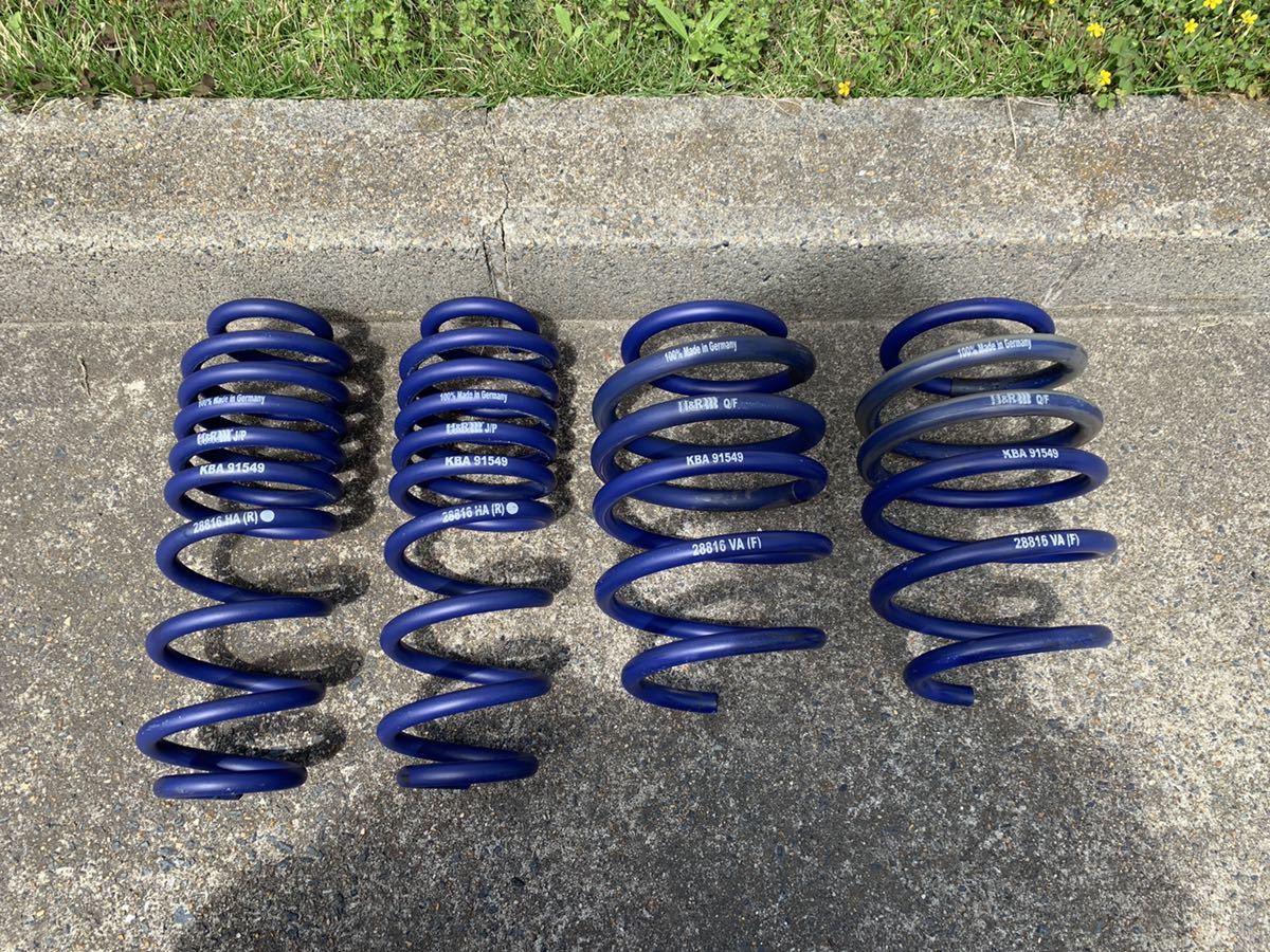 希少】H&R ローダウンスプリング VW ゴルフ7R 7.5R Variant用 希少】H&R ローダウンスプリング VW ゴルフ7R 7.5R Variant用