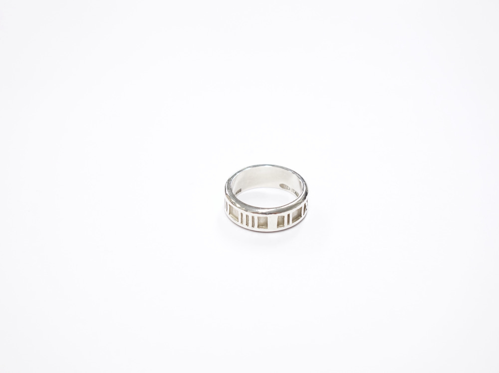 Tiffany Co ティファニー アトラス リング silver925 13号 #6 | laninternet.com.br