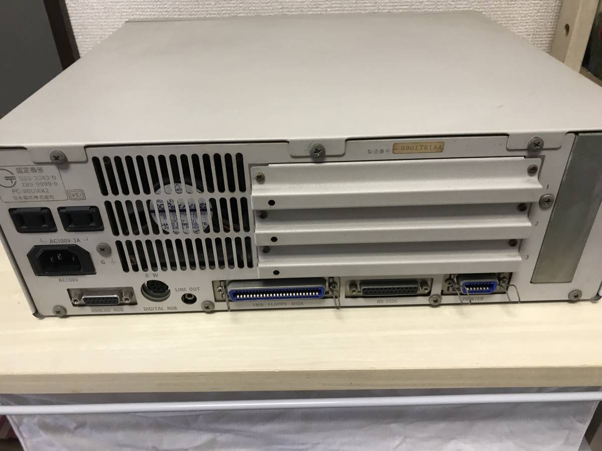 NEC PC-9801EX2（ジャンク）_画像3
