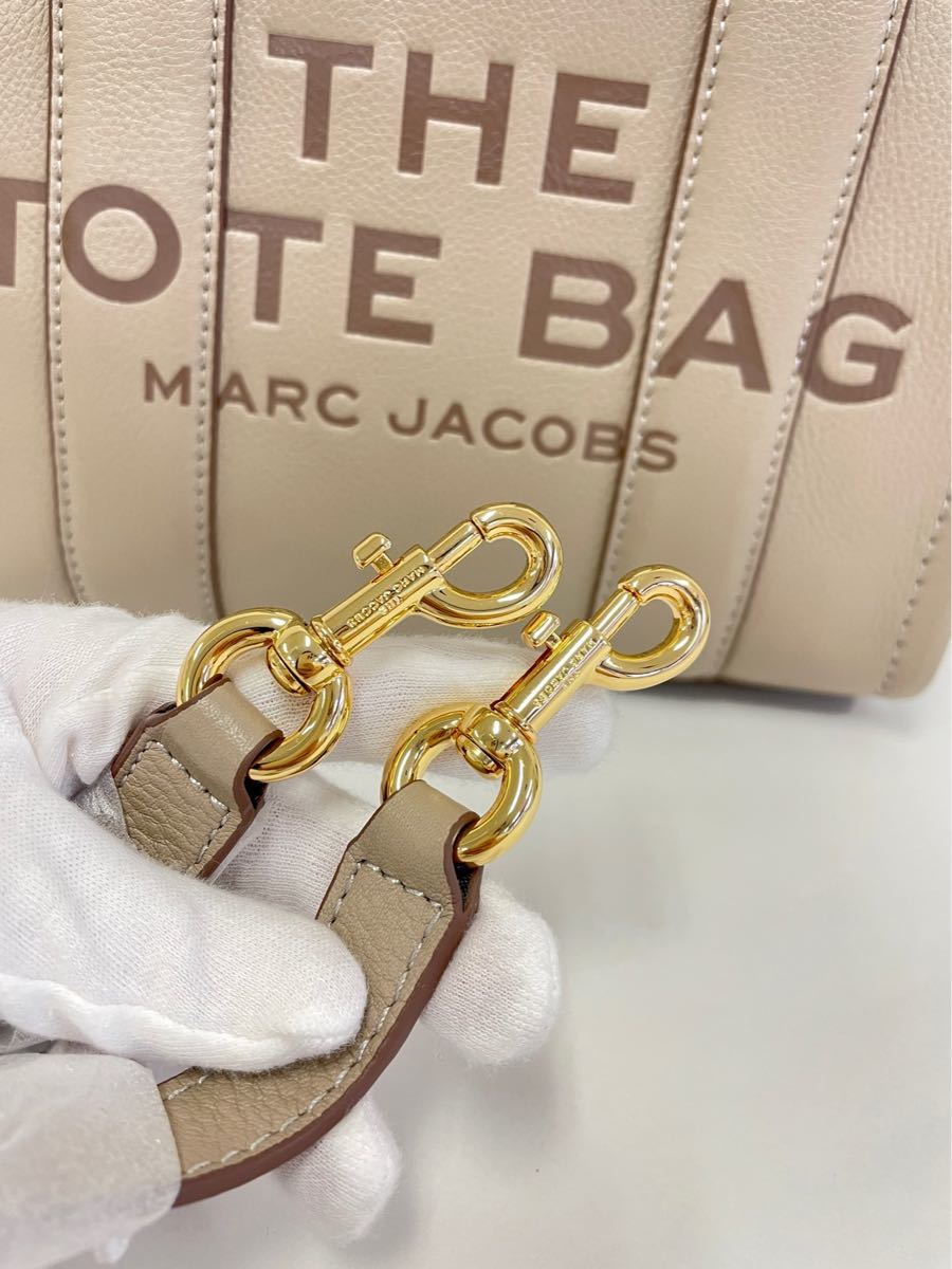 MARC JACOBS マークジェイコブス THE LEATHER MINI TOTE BAG/ザ レザー