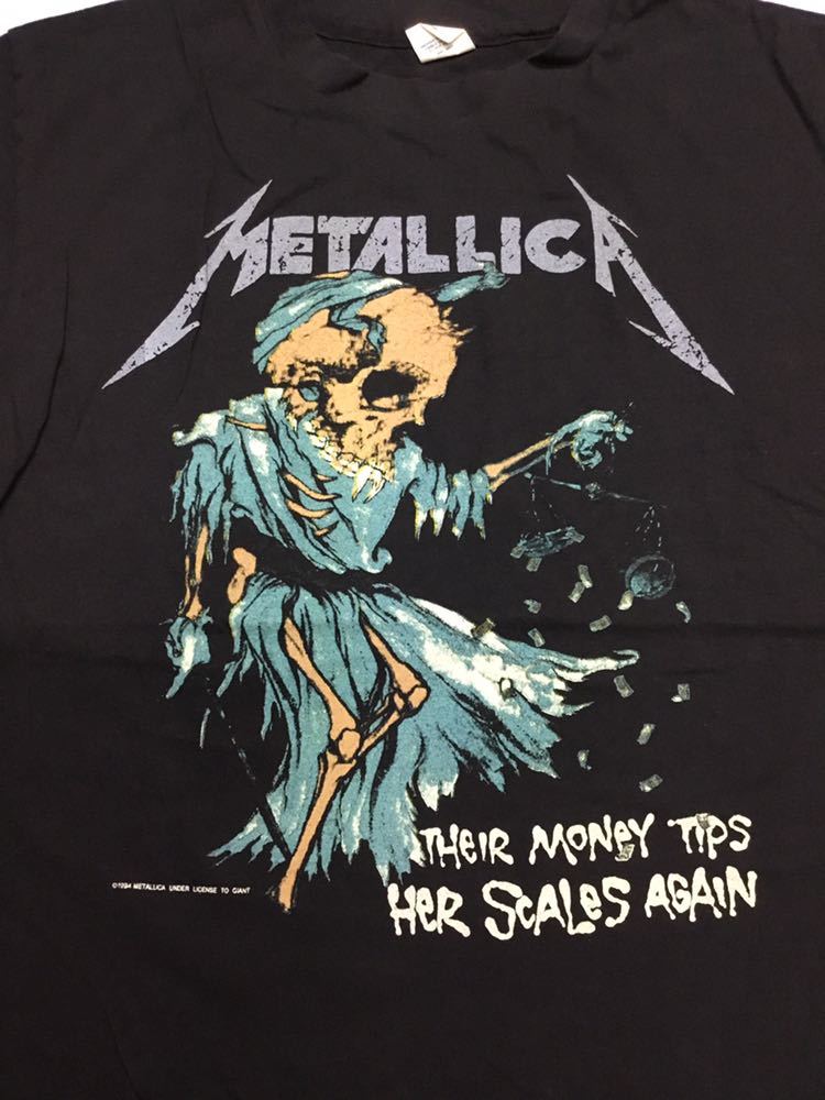 SR4C1♪ 両面プリントバンドデザインTシャツ METALLICA XL メタリカ ①