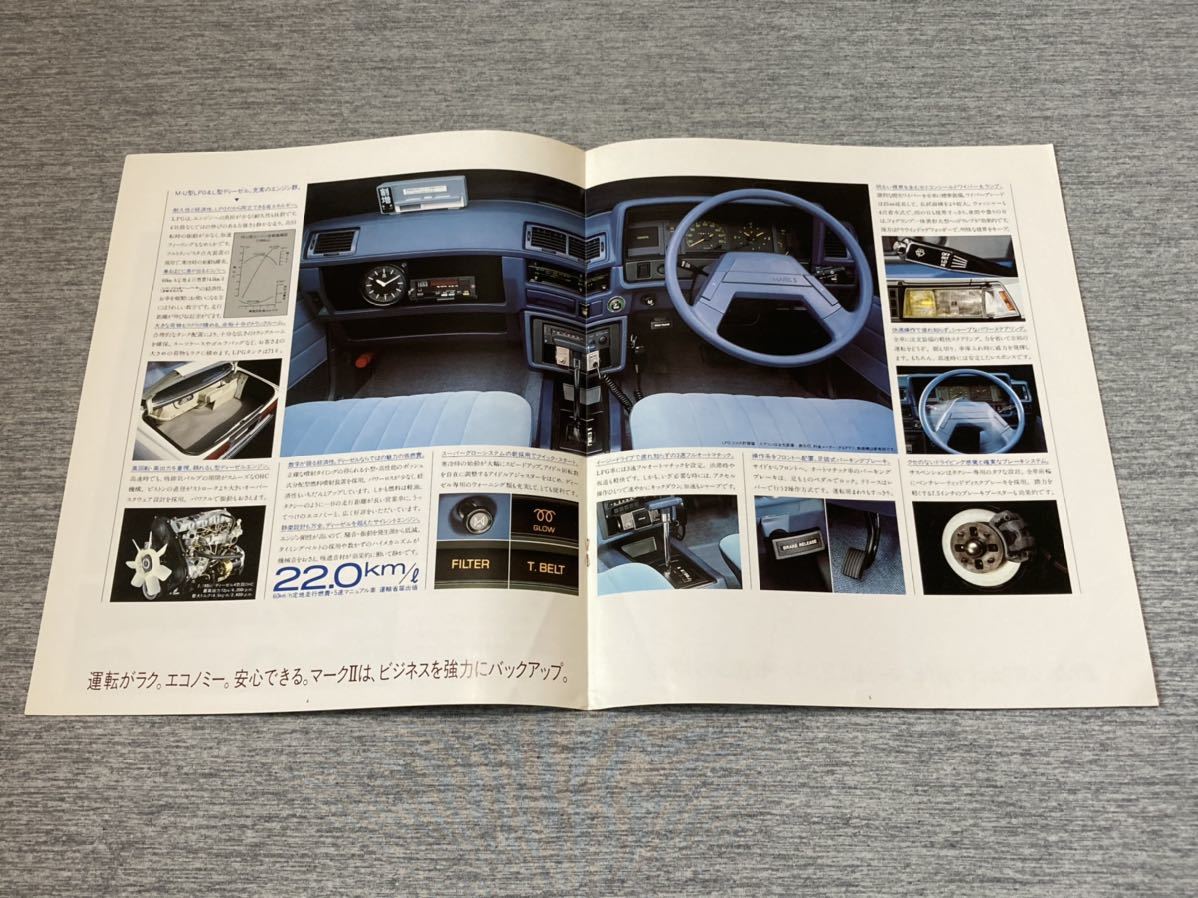 【旧車カタログ】 昭和58年 トヨタマークⅡタクシー X60系 営業車_画像3