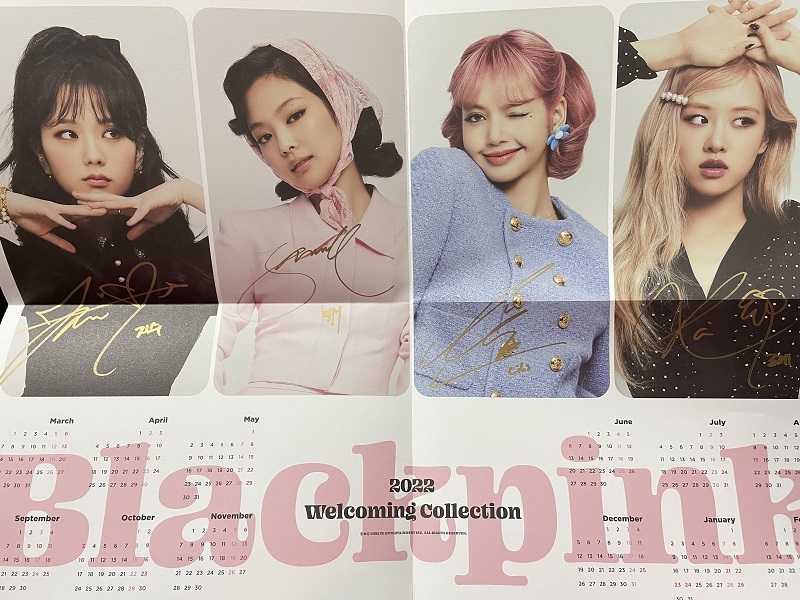 BLACKPINK☆全員直筆サイン☆WELCOMING COLLECTIONグッズ | www