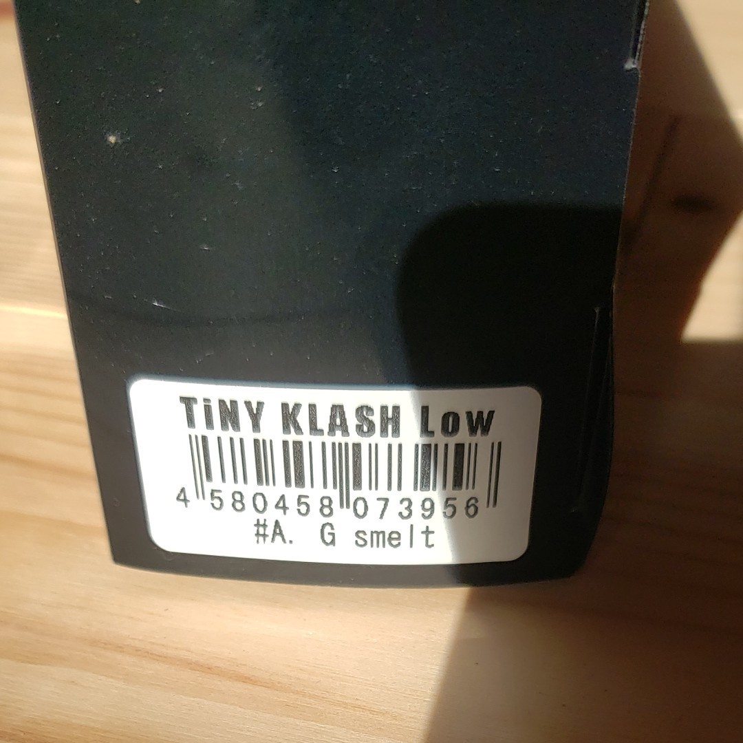 DRT タイニークラッシュ LOW Back Lash 別注カラー 「A.G smelt」新品