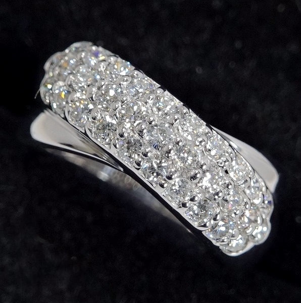 Ponte Vecchio ポンテヴェキオ ダイヤモンド 0.50ct K18WG ホワイト