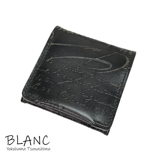 ベルルッティ カリグラフィ コインケース ヴェネチアレザー ブラック 財布 コンパクト 横浜BLANC