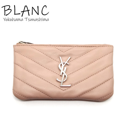 【残りわずか】 ピンク レザー 小銭入れ キーリング付きコインケース サンローラン 438386 横浜BLANC LAURENT SAINT その他 【残りわずか】 ピンク レザー 小銭入れ キーリング付きコインケース サンローラン 438386 横浜BLANC LAURENT SAINT その他