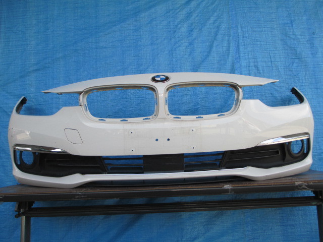 ☆AU287 BMW F30 3シリーズ フロントバンパー 白 7397622 bpbd