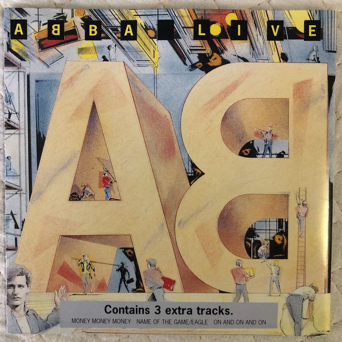 リマスター！国内盤！ABBA/アバ/ LIVE / 1986年_画像3