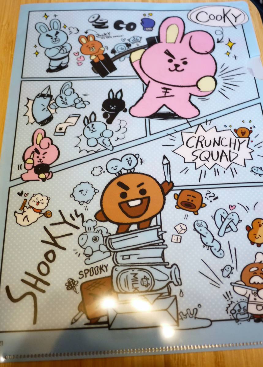 BTS くら寿司 クリアファイル ステッカー BT21 C... - ヤフオク!