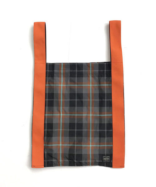 White Mountaineering × PORTER｜ORIGINAL BIG CHECK TOTE BAG ビッグ チェックトートバッグ