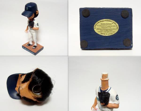 MLB Mali na-z Rally * bell naan tes Bob ru head yawing doll limitation not for sale with defect rare ferric s* hell naan tesFelix Hernandez