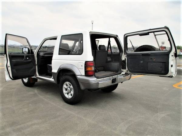  Mitsubishi Pajero 3D metal top wide VR-Ⅰ rare gasoline car super select 4WD 5MT 1 owner real running safely . non-smoking car record list 17 sheets inspection H29/6