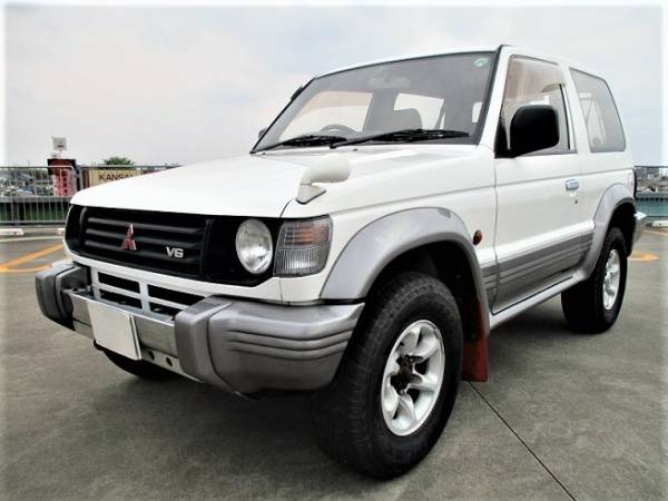  Mitsubishi Pajero 3D metal top wide VR-Ⅰ rare gasoline car super select 4WD 5MT 1 owner real running safely . non-smoking car record list 17 sheets inspection H29/6