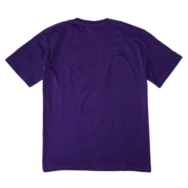 新品 大きいサイズ 3L メンズ 半袖 Tシャツ ゴスロリ風 紫 【b371】の画像2
