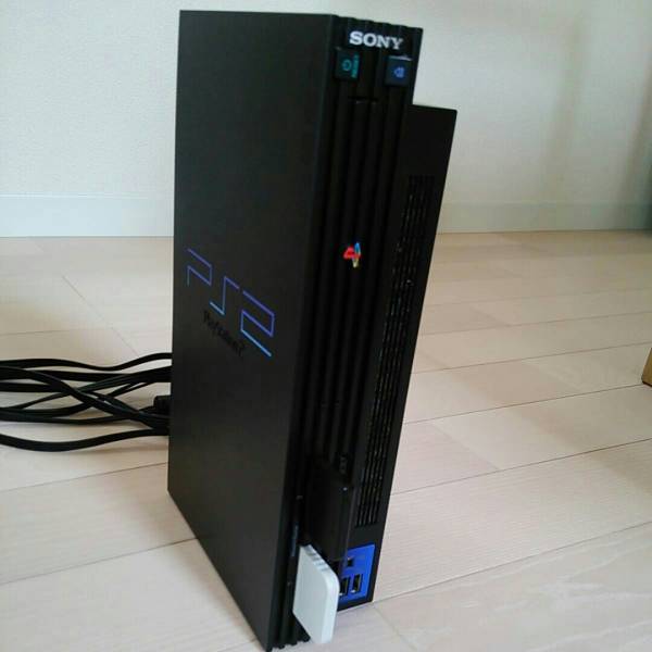 SONY プレイステーション2本体 PS2 動作確認済み コントローラ付き メモリーカード二個付き_画像3