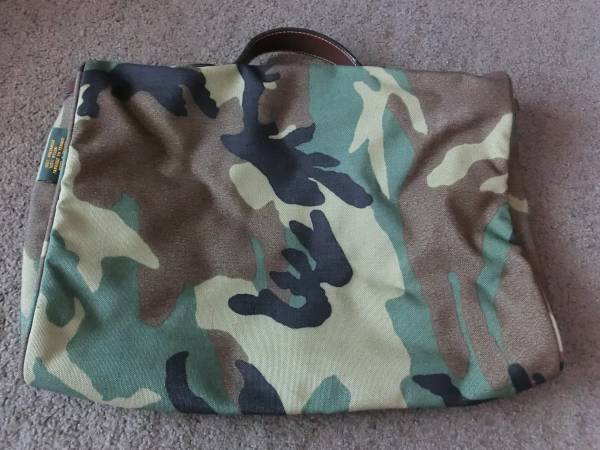  beautiful goods rare! Herve Chapelier Brief bag / camouflage camouflage -ju limitation complete sale 