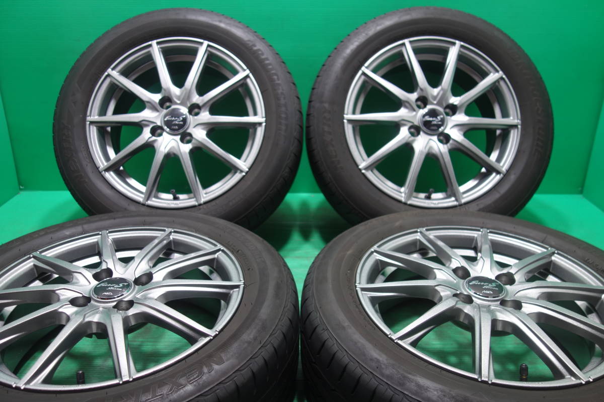 H873-18 送料無料 185/60R15 夏タイヤ 4本セット ブリヂストン 深溝