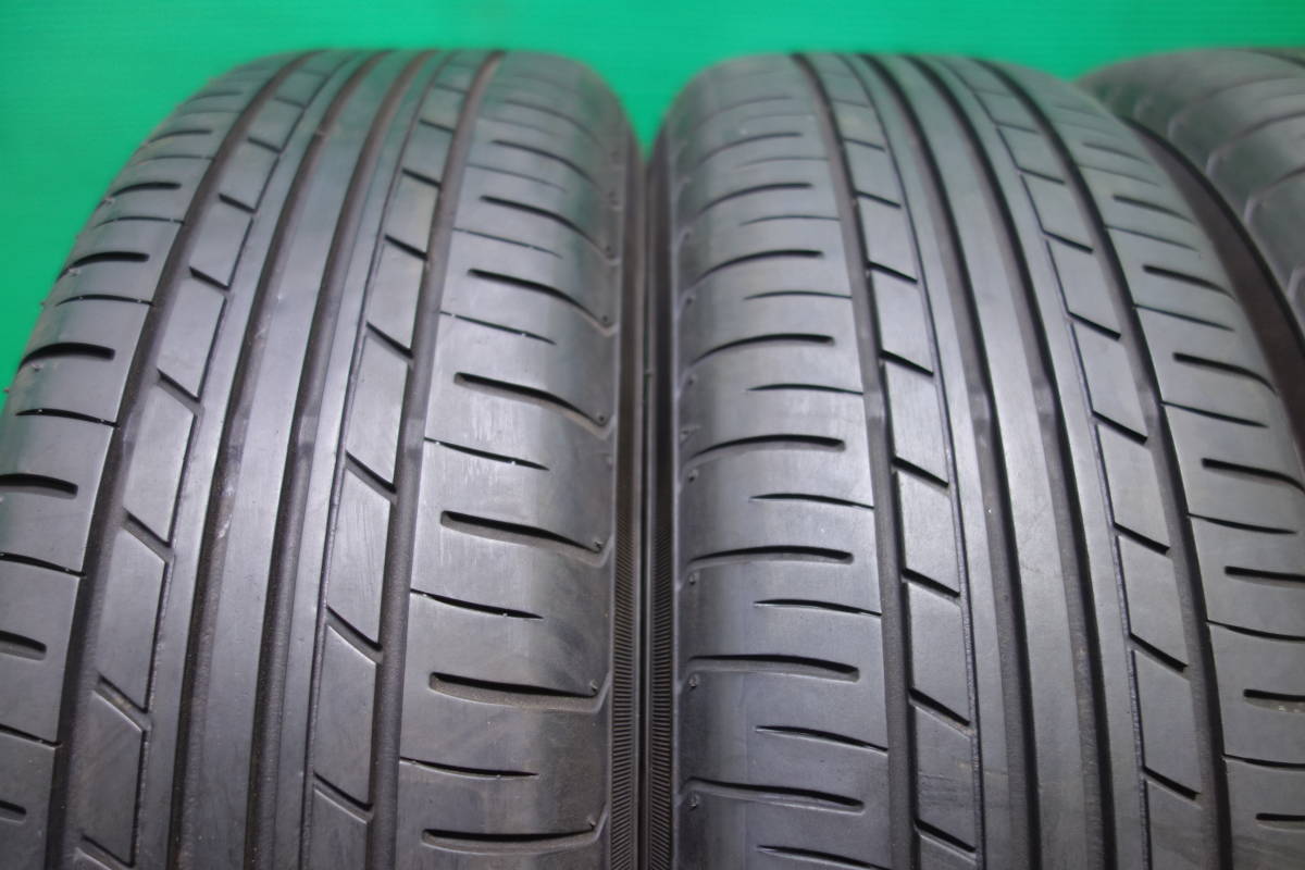 H898-20 送料無料 155/65R14 夏タイヤ 4本セット YOKOHAMA 7分山 深溝