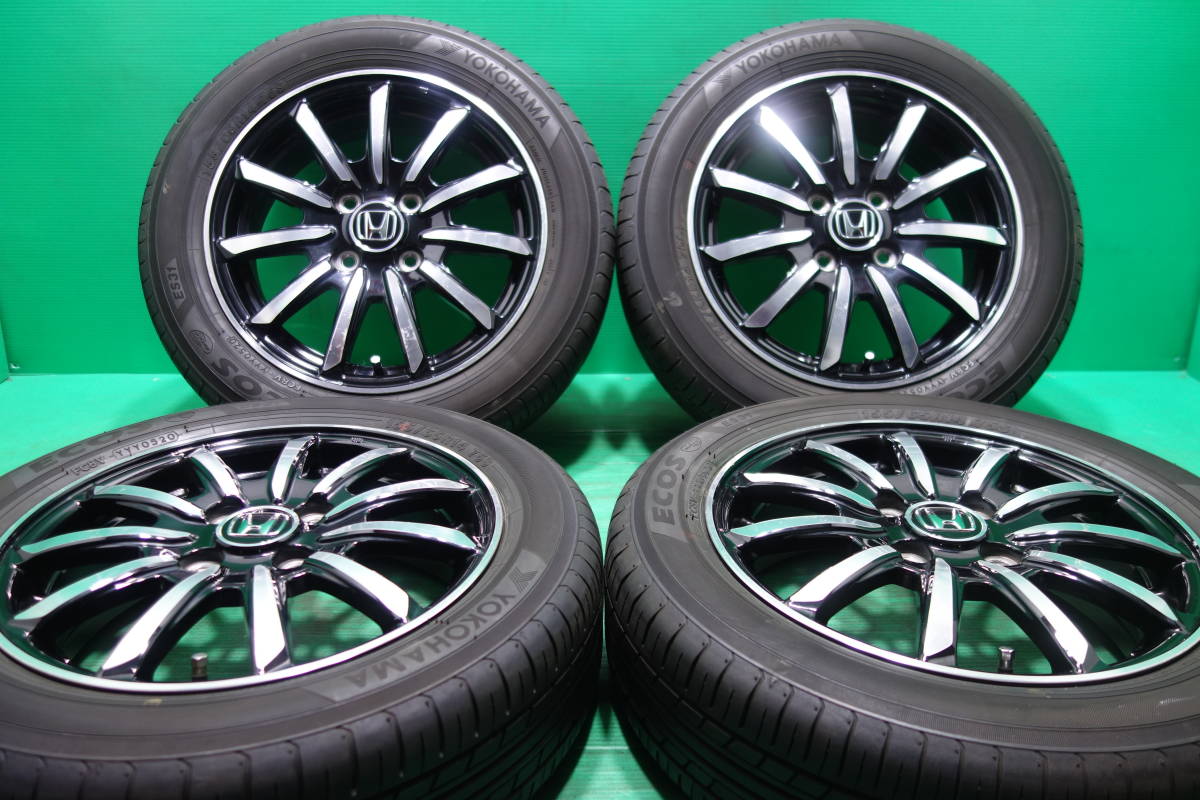 H898-20 送料無料 155/65R14 夏タイヤ 4本セット YOKOHAMA 7分山 深溝